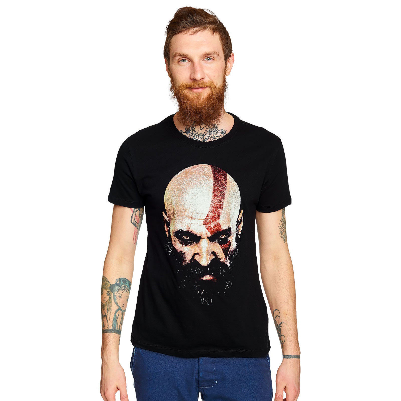 Product image God of War - Kratos Face T-Shirt Black