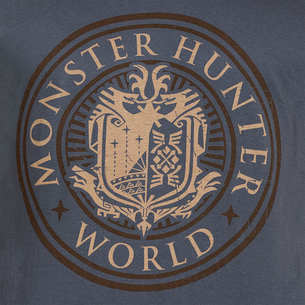 Immagine del prodotto Monster Hunter - T-Shirt con logo del mondo blu
