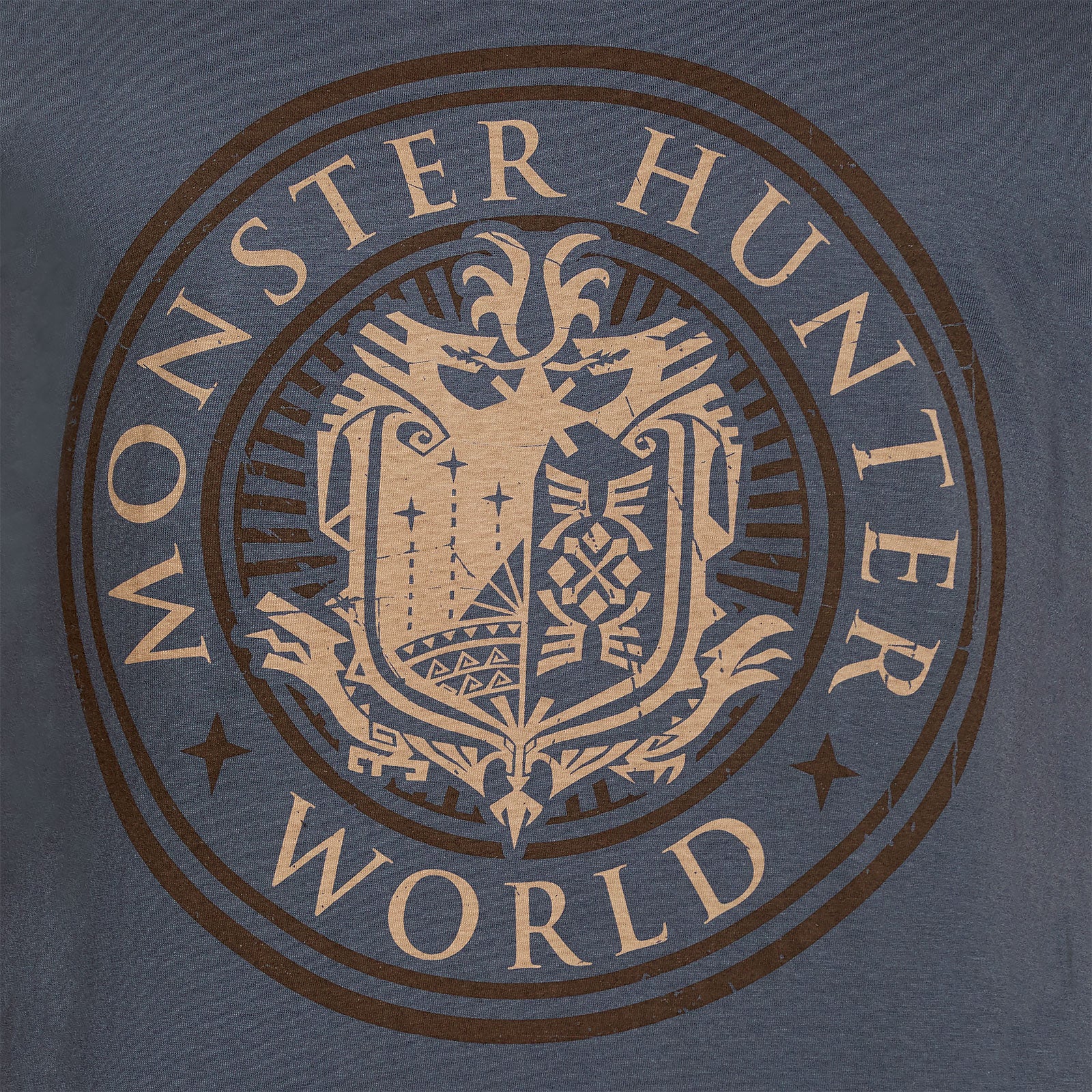 Immagine del prodotto Monster Hunter - T-Shirt con logo del mondo blu