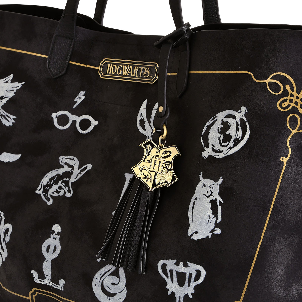 Immagine del prodotto Harry Potter - Borsa da shopping con simboli di Hogwarts
