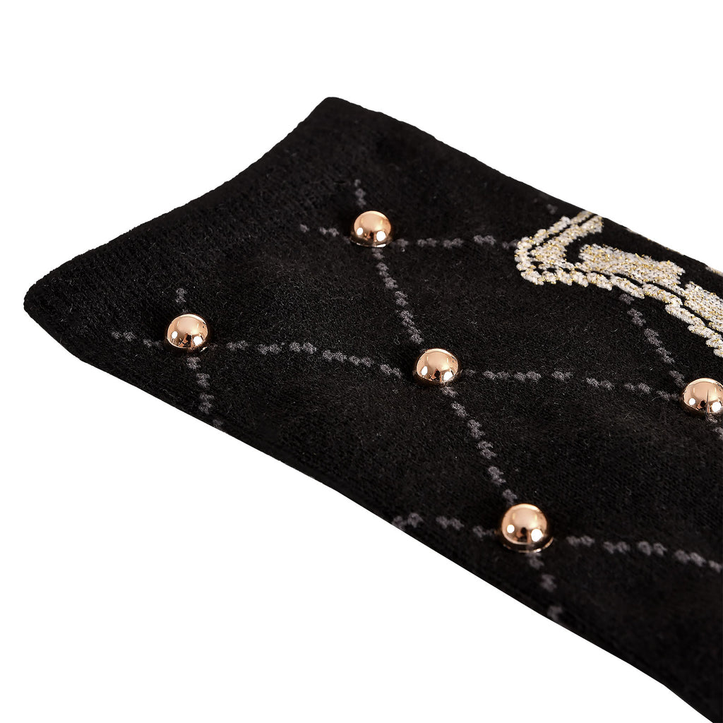 Product image Harry Potter - Hogwarts Logo Socks with Studs Black