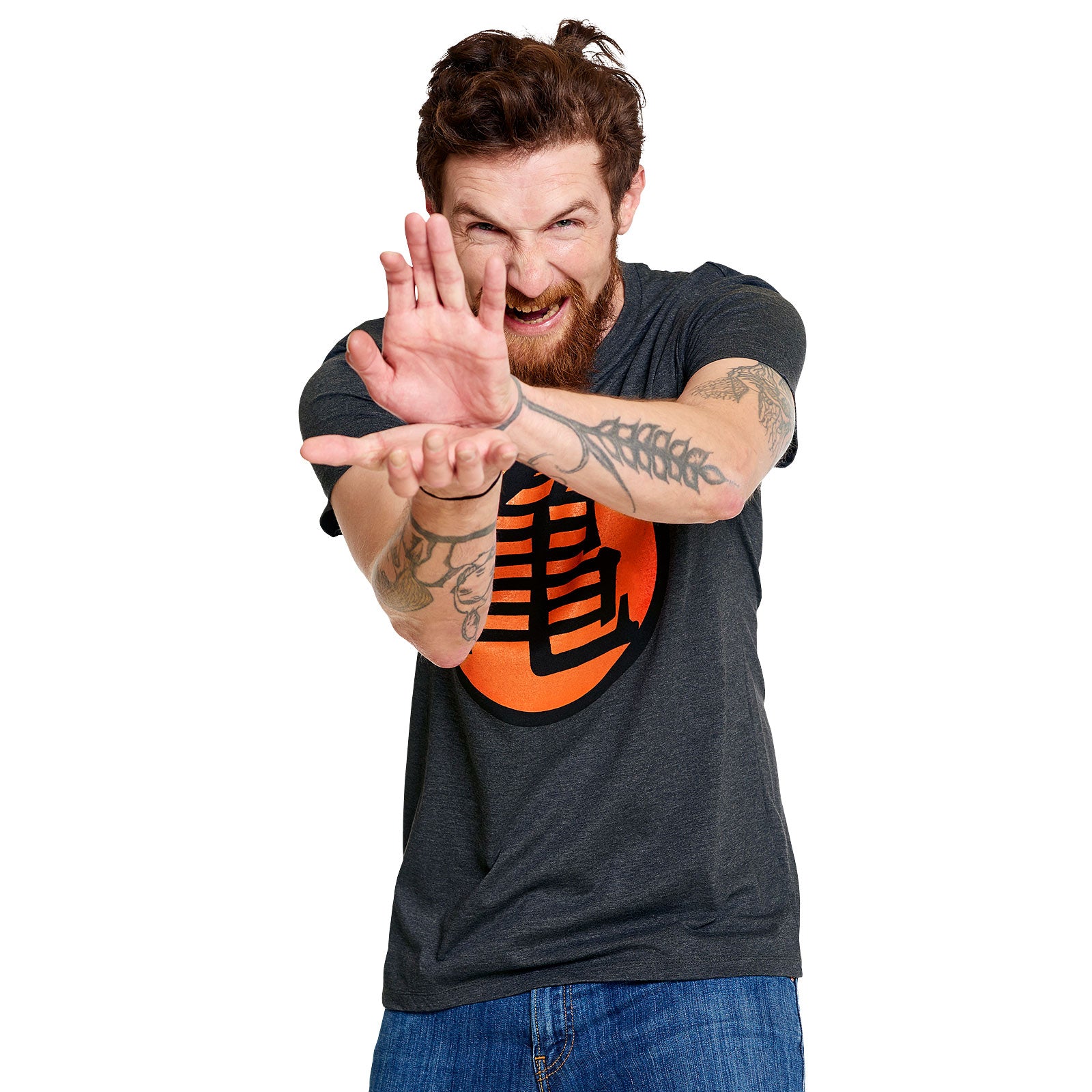 Immagine del prodotto Dragon Ball - T-shirt grigia con simbolo Kame