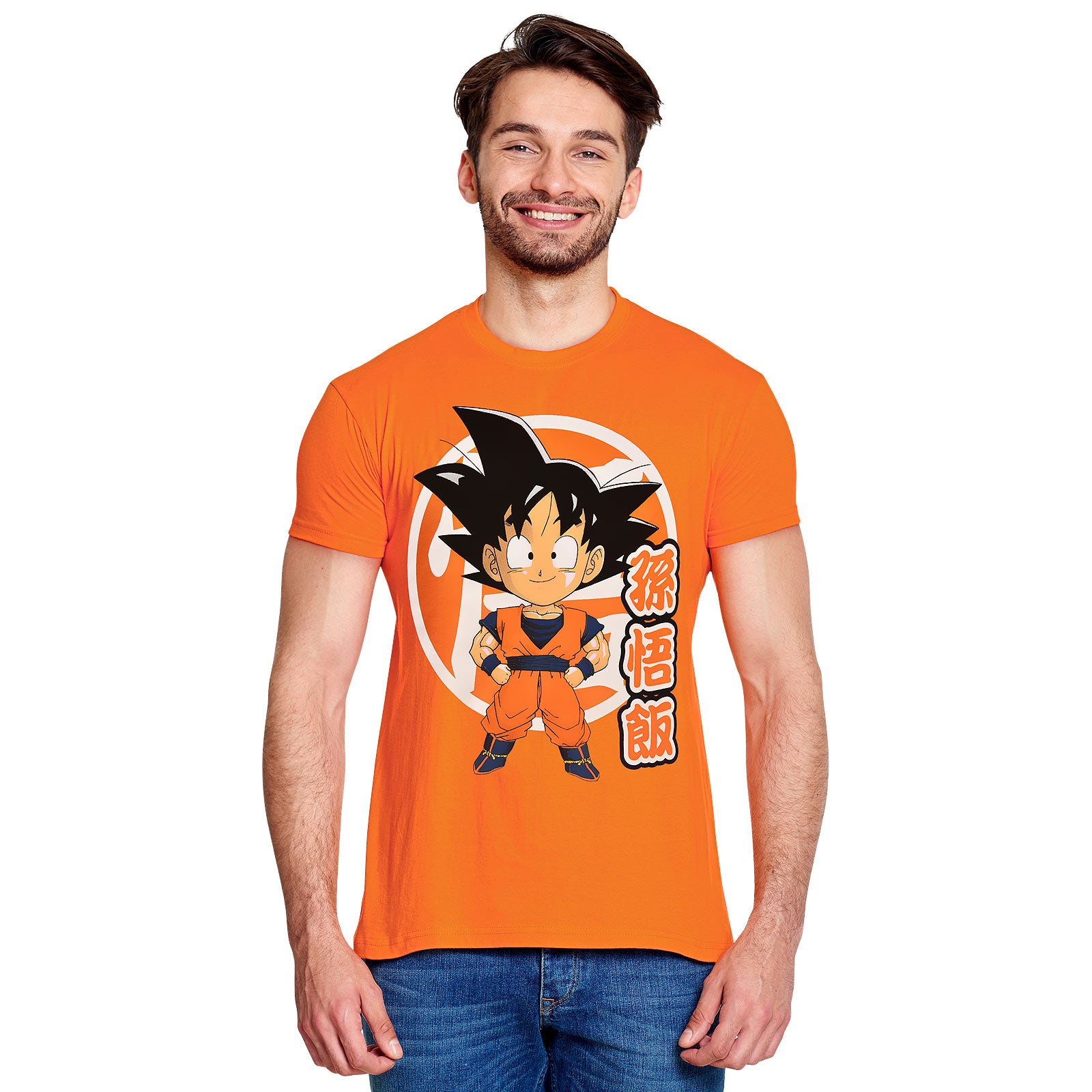 Immagine del prodotto Dragon Ball - T-shirt Chibi Son Goku arancione