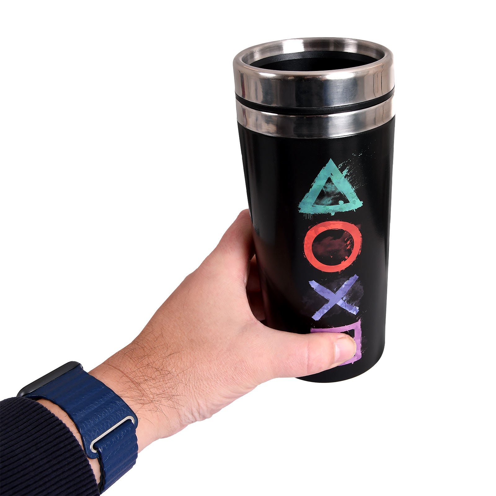 Immagine del prodotto PlayStation - Tazza Portatile con Pulsanti