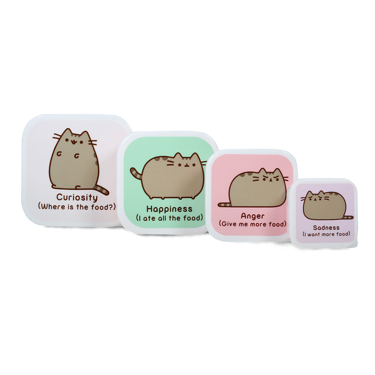 Immagine del prodotto Pusheen - Set di 4 scatole per il pranzo