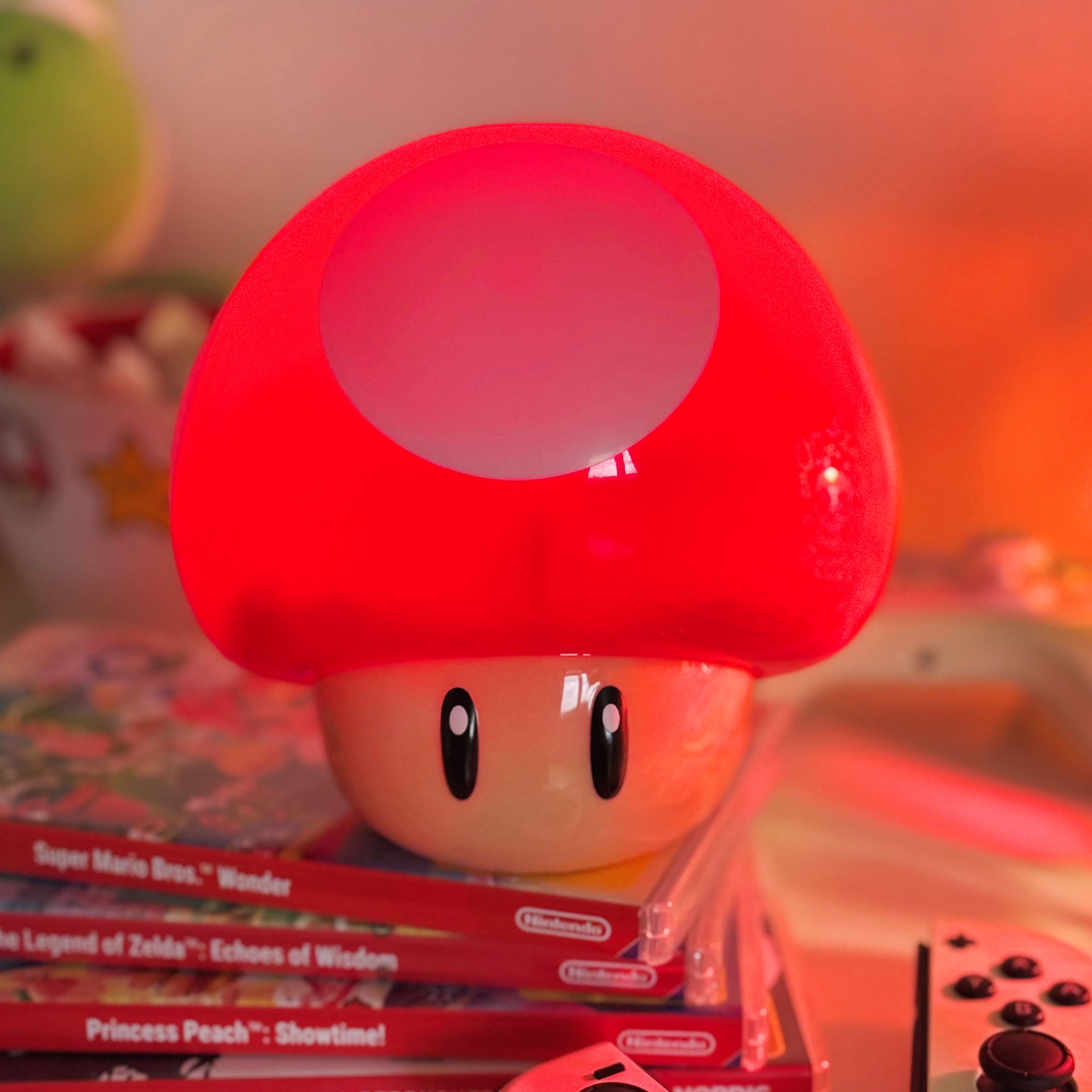 Immagine del prodotto Super Mario - Lampada da tavolo Super Fungo con suono