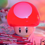 Immagine del prodotto Super Mario - Lampada da tavolo Super Fungo con suono