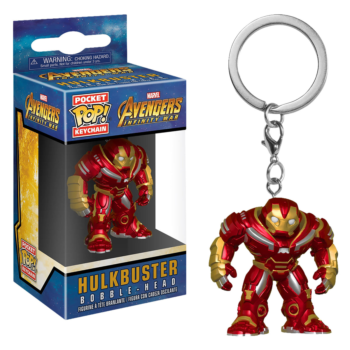 Immagine del prodotto Avengers - Portachiavi Funko Pop Hulkbuster Infinity War
