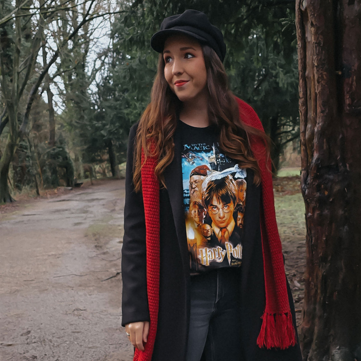 Immagine del prodotto Harry Potter - Maglietta nera con poster della Pietra Filosofale