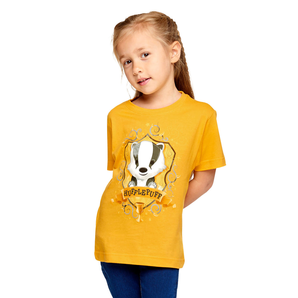 Immagine del prodotto Harry Potter - T-shirt magica Hufflepuff per bambini gialla