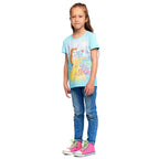 Immagine del prodotto La Bella e la Bestia - T-shirt di Belle per bambini turchese