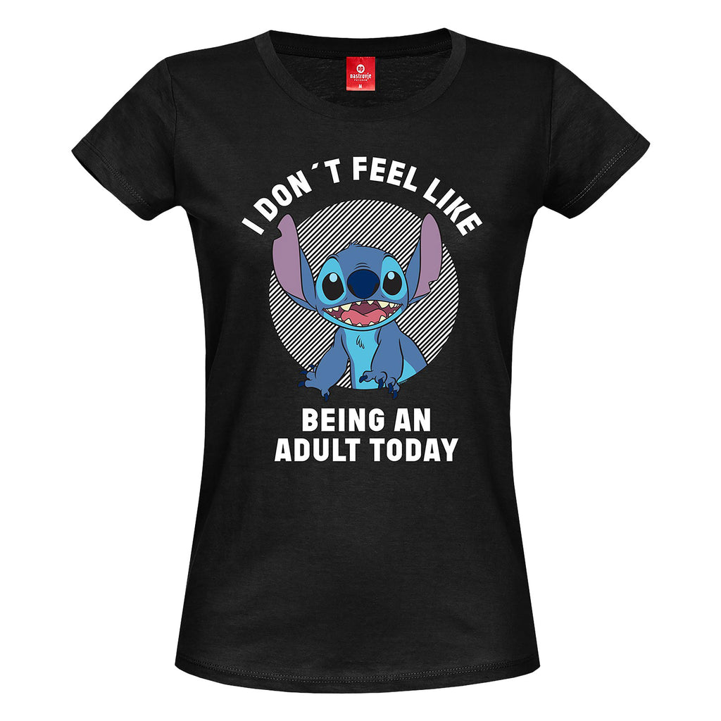 Immagine del prodotto Lilo & Stitch - No Adult T-shirt donna nera