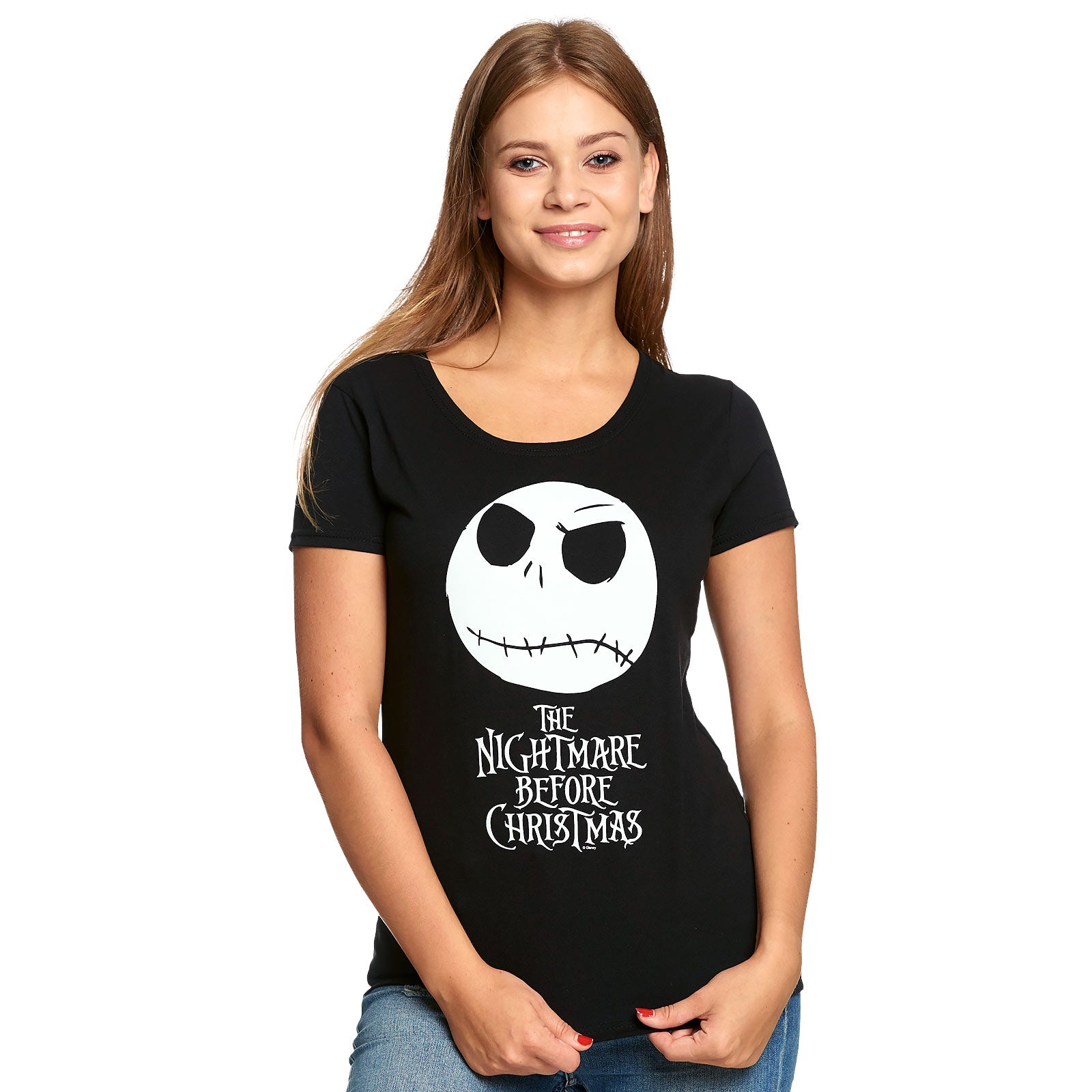 Product image Nightmare Before Christmas - Jack Skull Women's T-Shirt Black