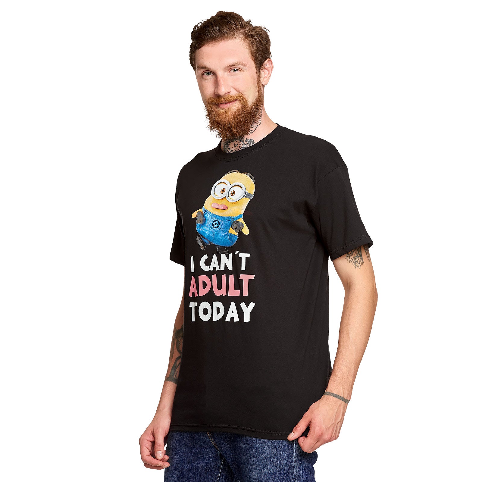 Product image Minions - No Adult Today T-Shirt black