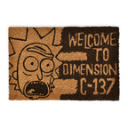 Immagine del prodotto Rick e Morty - Tappetino Dimensione C-137