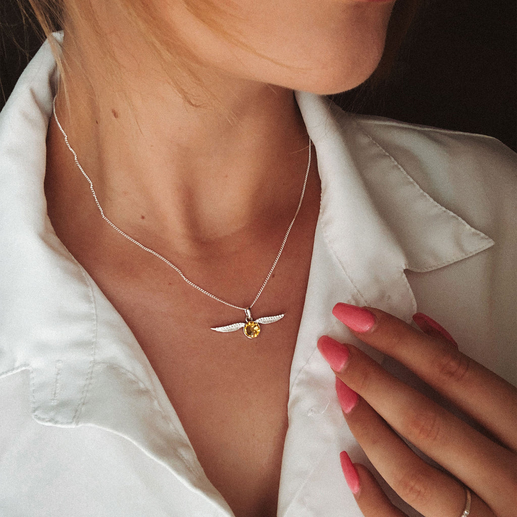 Immagine del prodotto Harry Potter - Collana Boccino d’Oro con cristallo