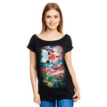 Immagine del prodotto Alice nel Paese delle Meraviglie - T-shirt da donna nera larga Late