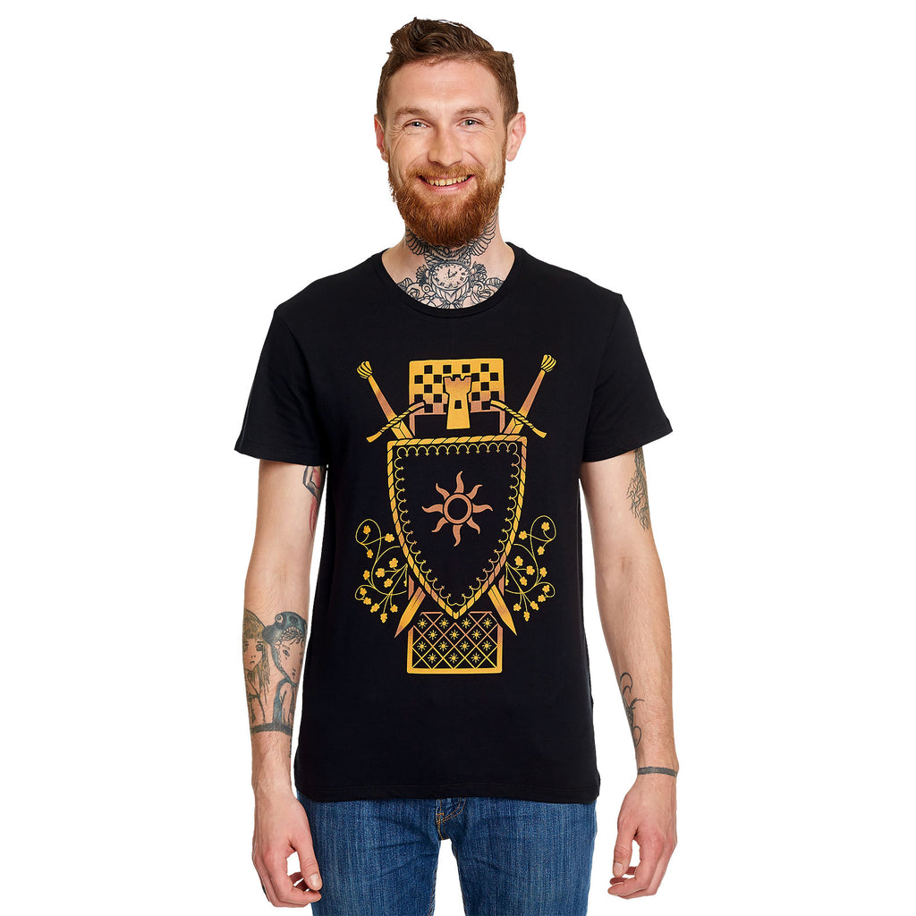 Immagine del prodotto Witcher - T-shirt nera con stemma di Nilfgaard