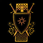 Immagine del prodotto Witcher - T-shirt nera con stemma di Nilfgaard
