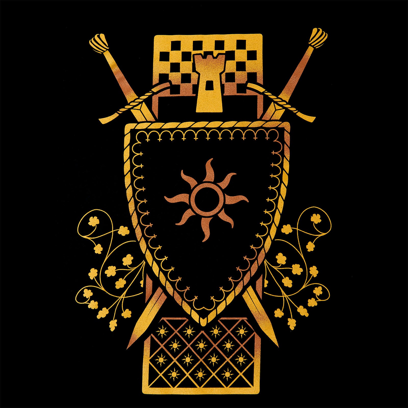 Immagine del prodotto Witcher - T-shirt nera con stemma di Nilfgaard