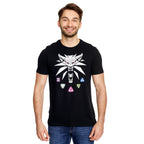 Immagine del prodotto Witcher - T-shirt nera con segno di strega