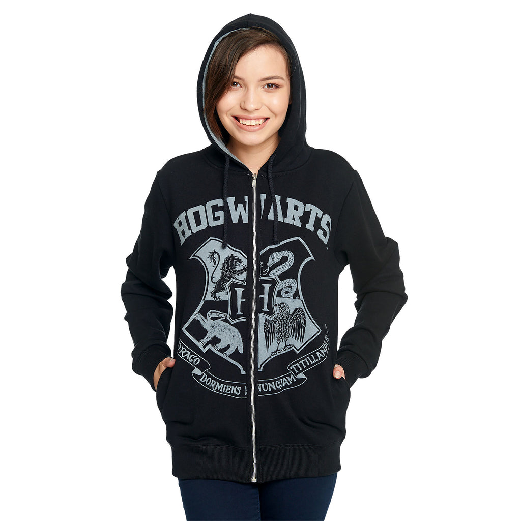 Product image Harry Potter - Hogwarts Crest Hoodie Black