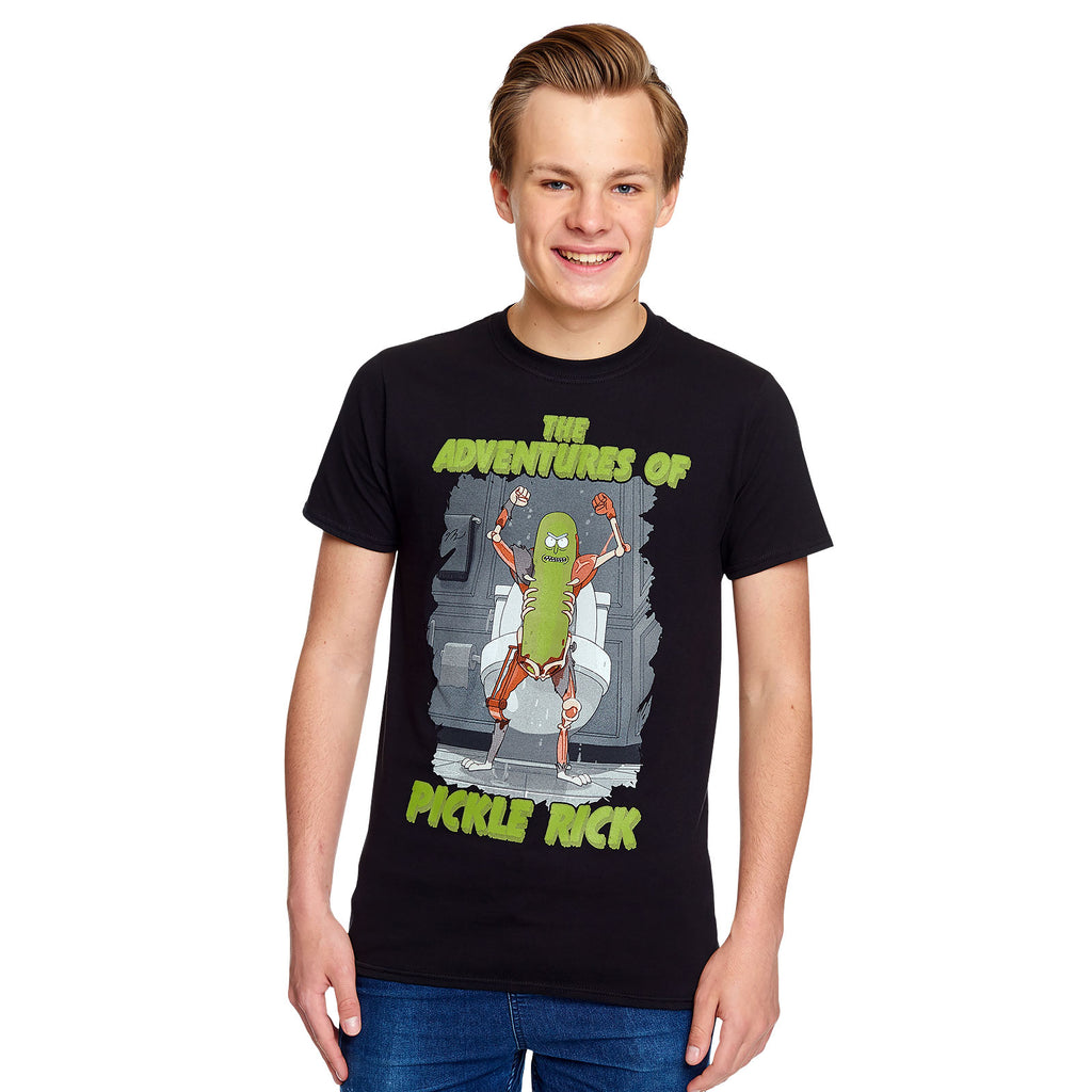 Immagine del prodotto Rick e Morty - Avventure di Pickle Rick T-shirt nera