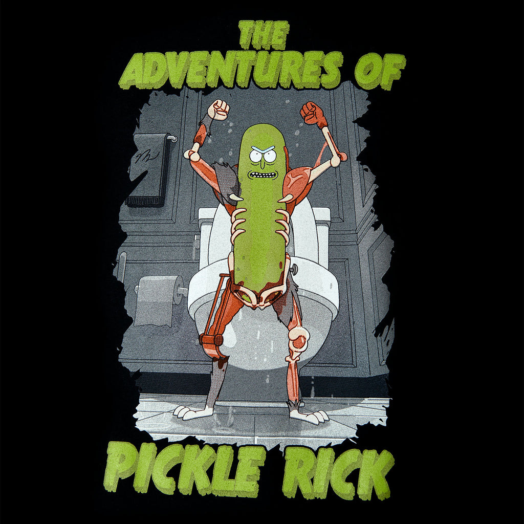 Immagine del prodotto Rick e Morty - Avventure di Pickle Rick T-shirt nera