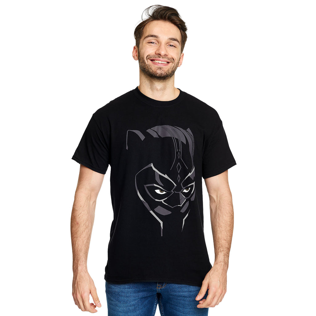 Immagine del prodotto Black Panther - T-shirt nera con maschera