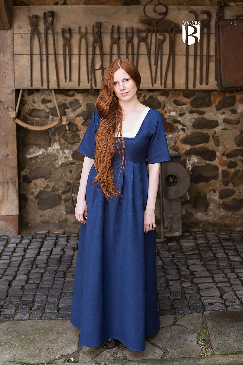 Immagine del prodotto Abito medievale Frideswinde blu