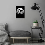 Immagine del prodotto Poster in metallo Magic Flight at Night per fan di Harry Potter