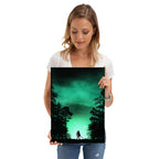 Immagine del prodotto Poster in metallo della Foresta Kokiri per fan di Zelda