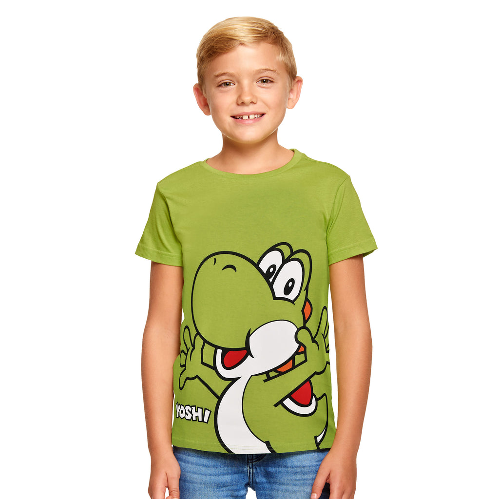 Immagine del prodotto Super Mario - T-shirt Yoshi per bambini verde
