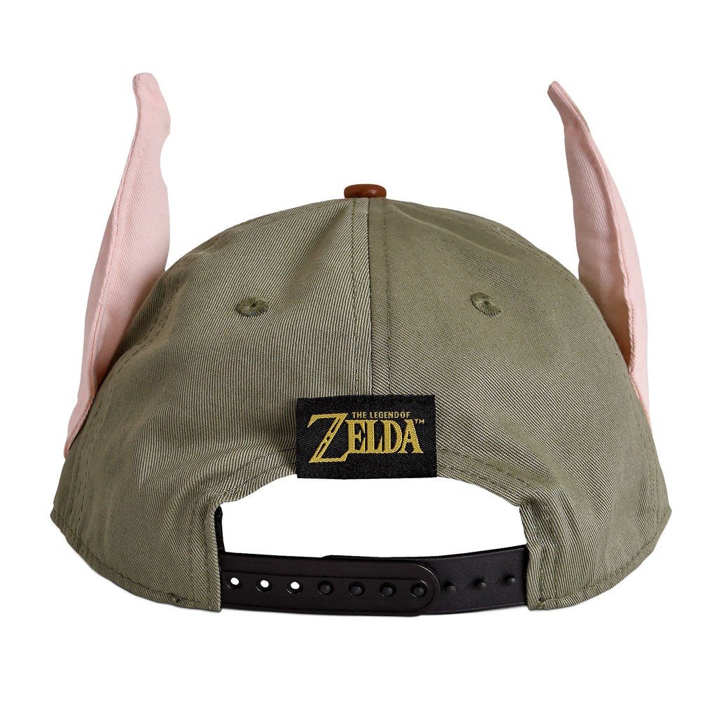 Immagine del prodotto Zelda - Cappellino Snapback con logo di Hyrule e orecchie di Link
