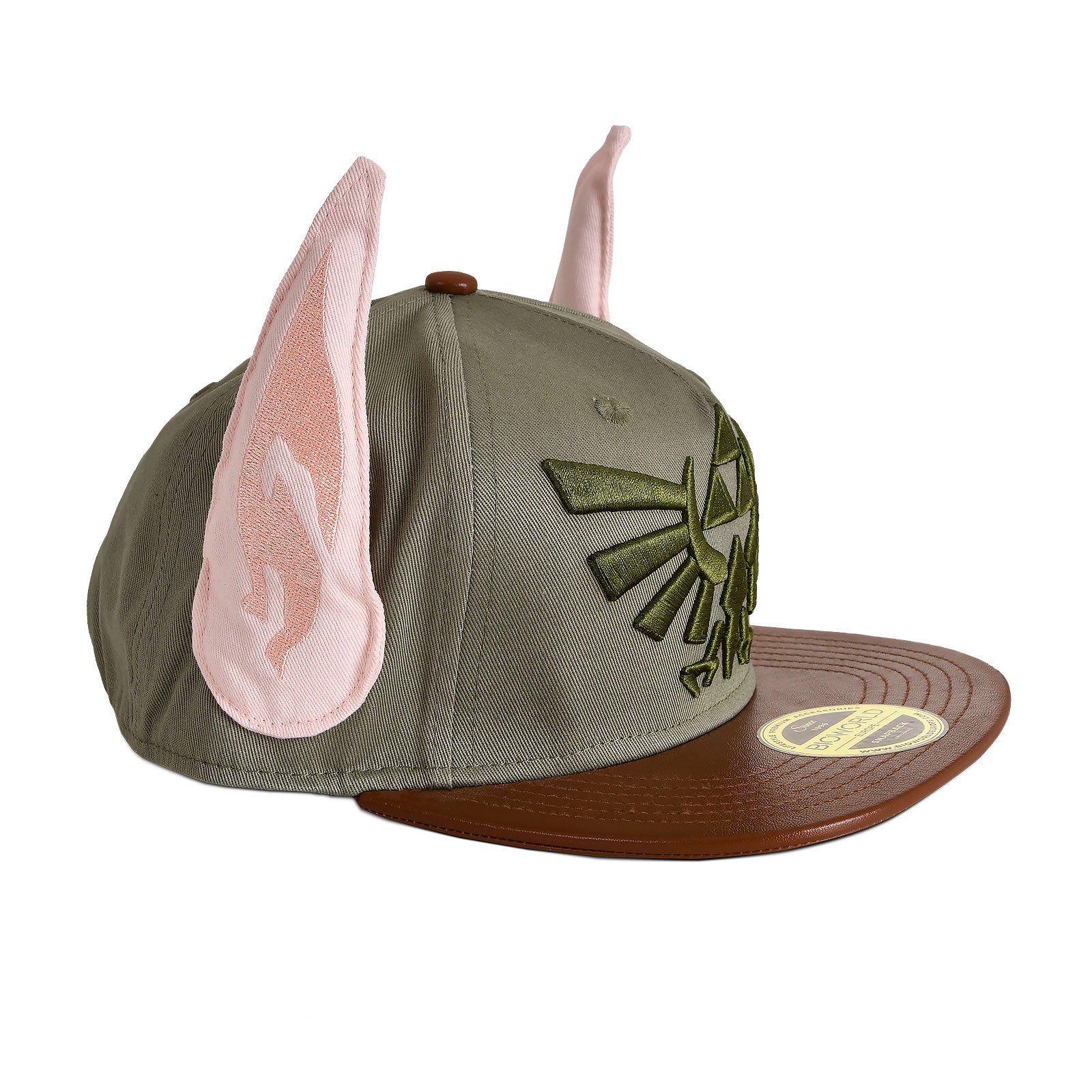 Immagine del prodotto Zelda - Cappellino Snapback con logo di Hyrule e orecchie di Link