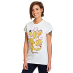 Immagine del prodotto Bananya - T-shirt da donna con personaggi bianca