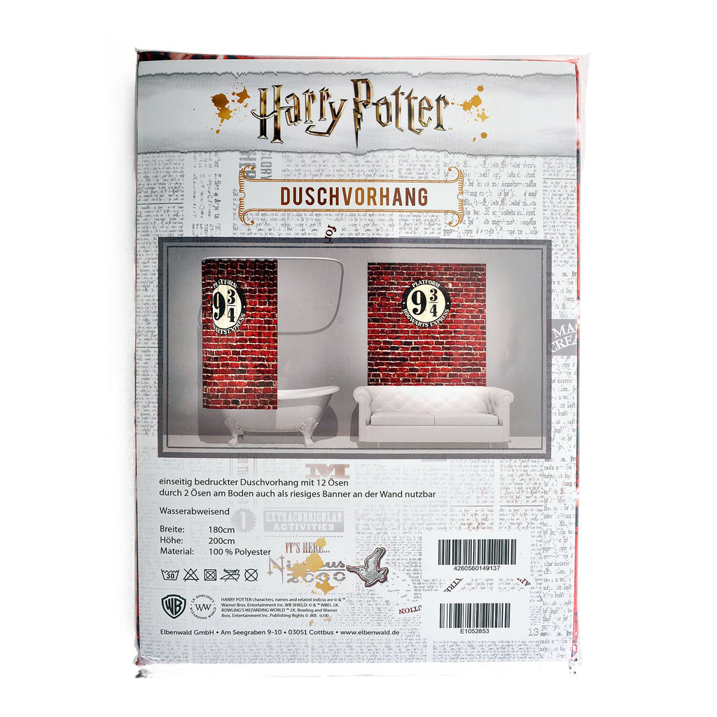 Immagine del prodotto Harry Potter - Tenda da doccia Binario 9 3/4