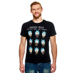 Product image Rick and Morty - Emotions of Rick T-Shirt black