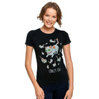 Immagine del prodotto Rick e Morty - T-shirt Crazy Cat da donna nera