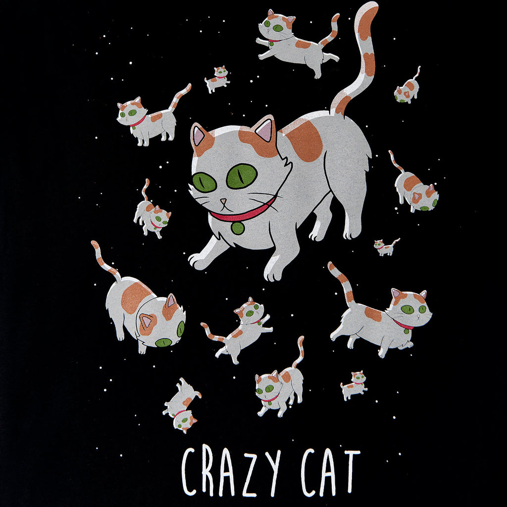 Immagine del prodotto Rick e Morty - T-shirt Crazy Cat da donna nera