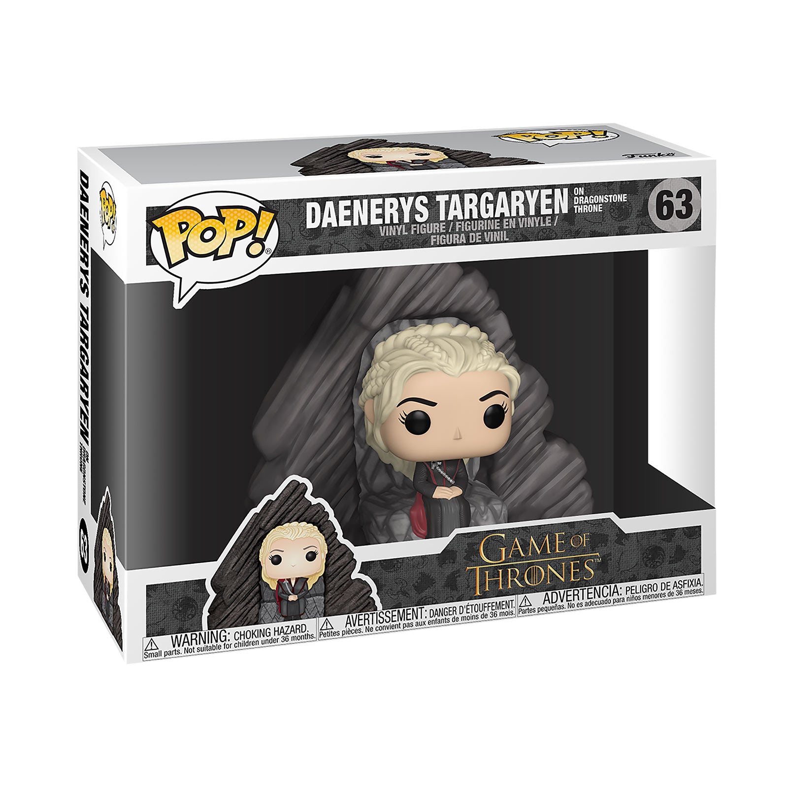 Immagine del prodotto Game of Thrones - Daenerys sul Trono di Pietra del Drago Funko Pop Figura