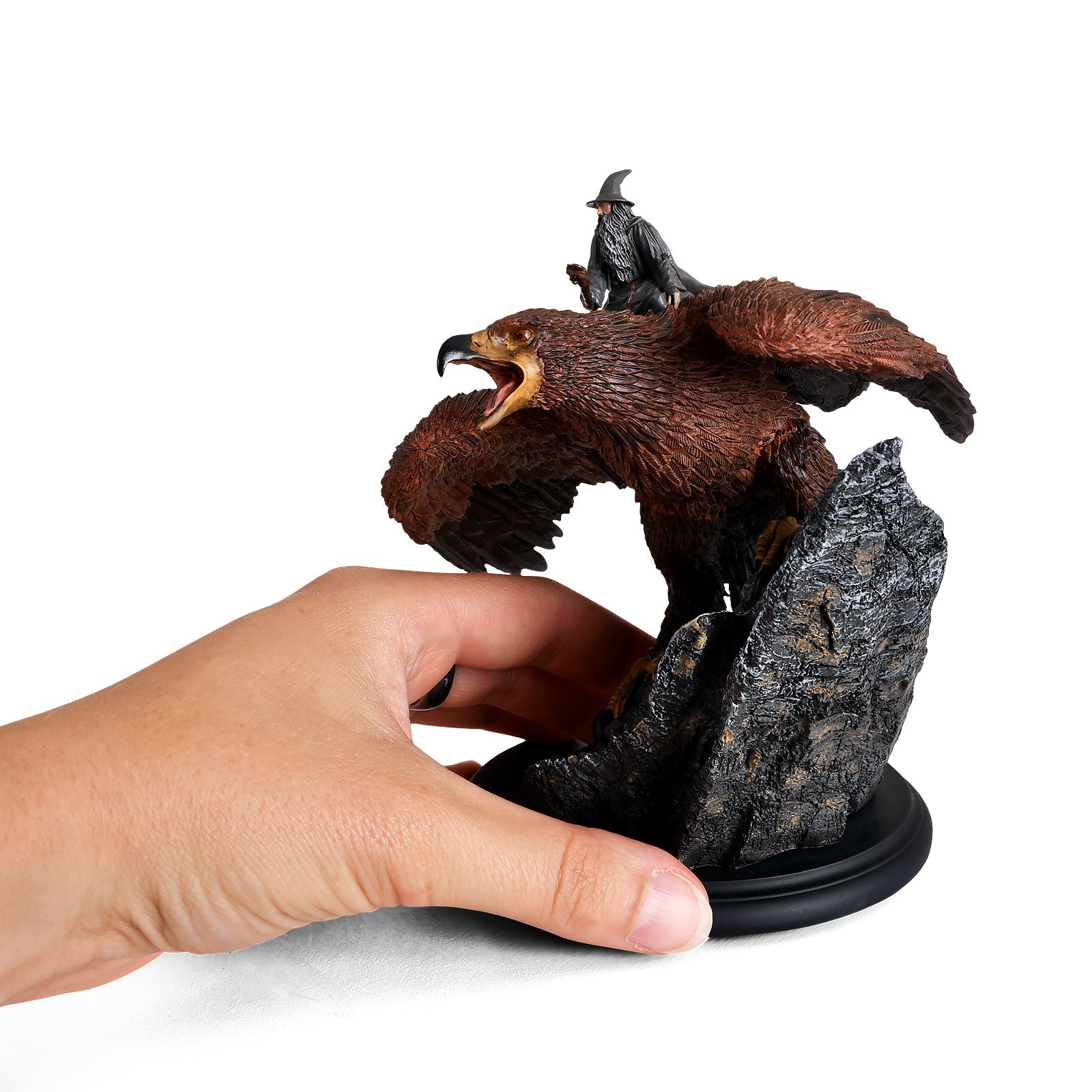 Immagine del prodotto Il Signore degli Anelli - Figura di Gandalf su Gwaihir