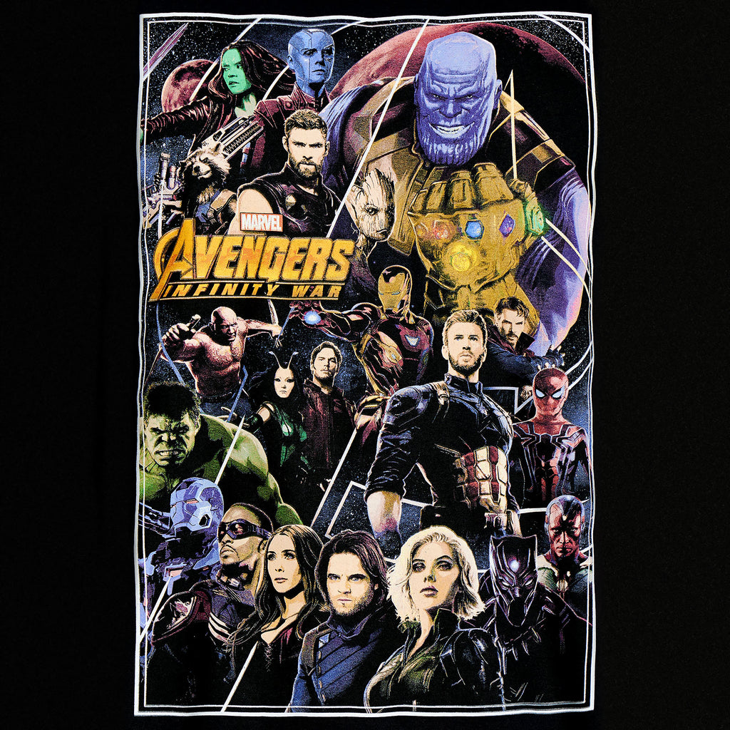 Product image Avengers - Infinity War Poster Collage T-Shirt Black