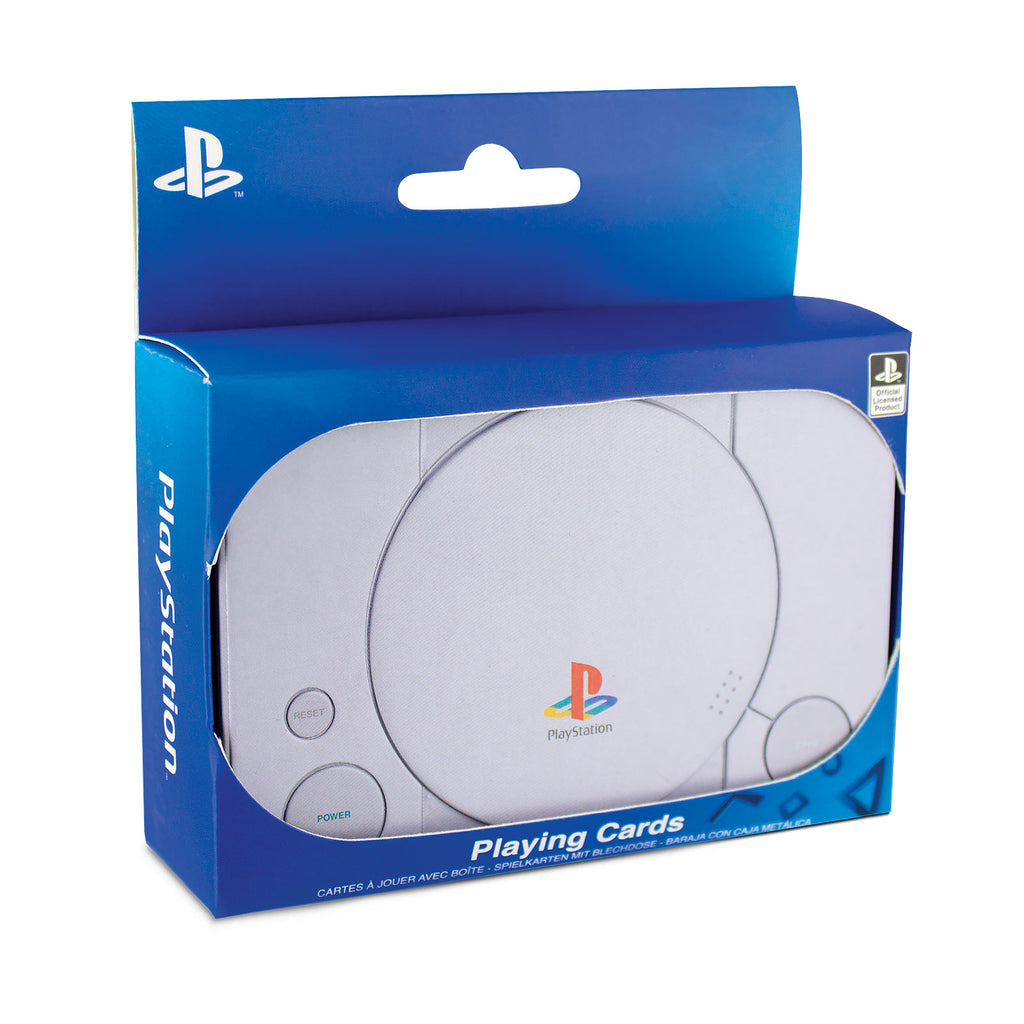 Immagine del prodotto PlayStation - Carte da gioco in scatola di metallo
