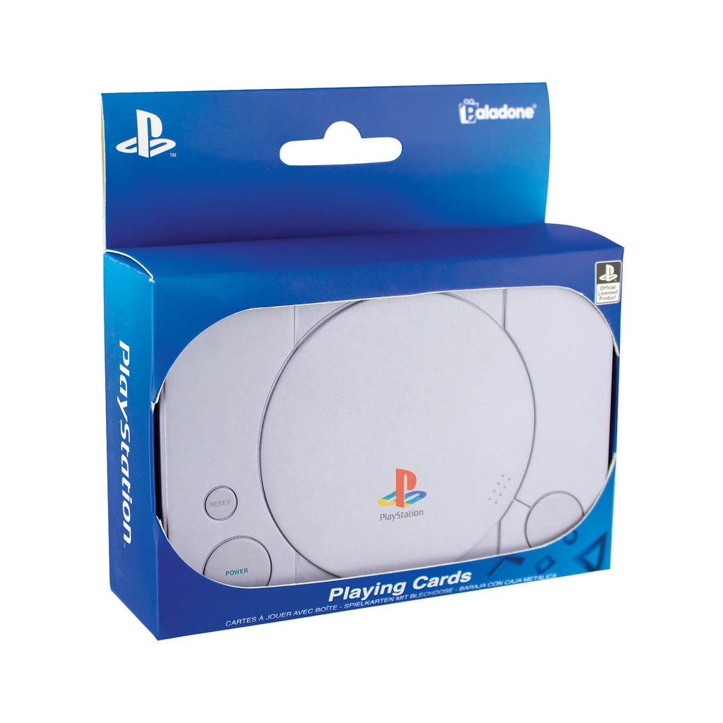 Immagine del prodotto PlayStation - Carte da gioco in scatola di metallo