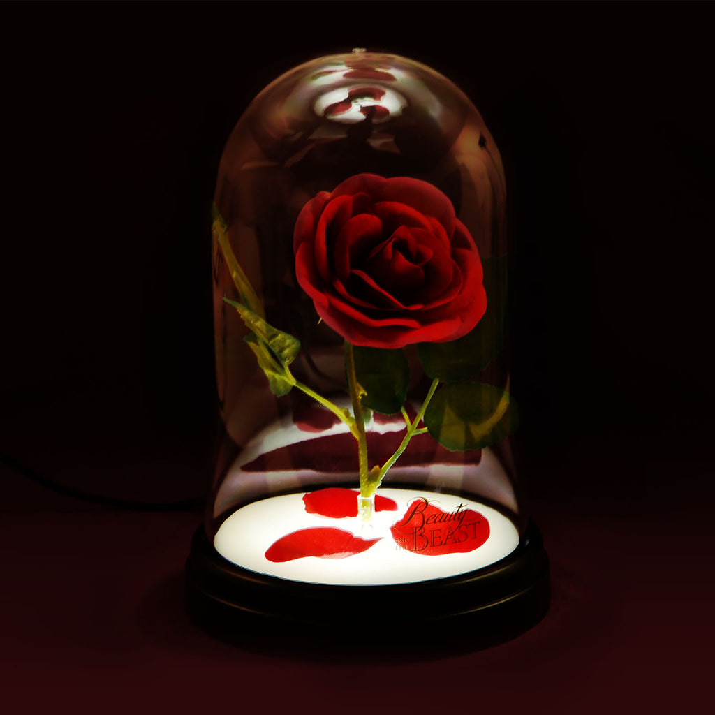 Immagine del prodotto La Bella e la Bestia - Lampada da tavolo Rosa Incantata