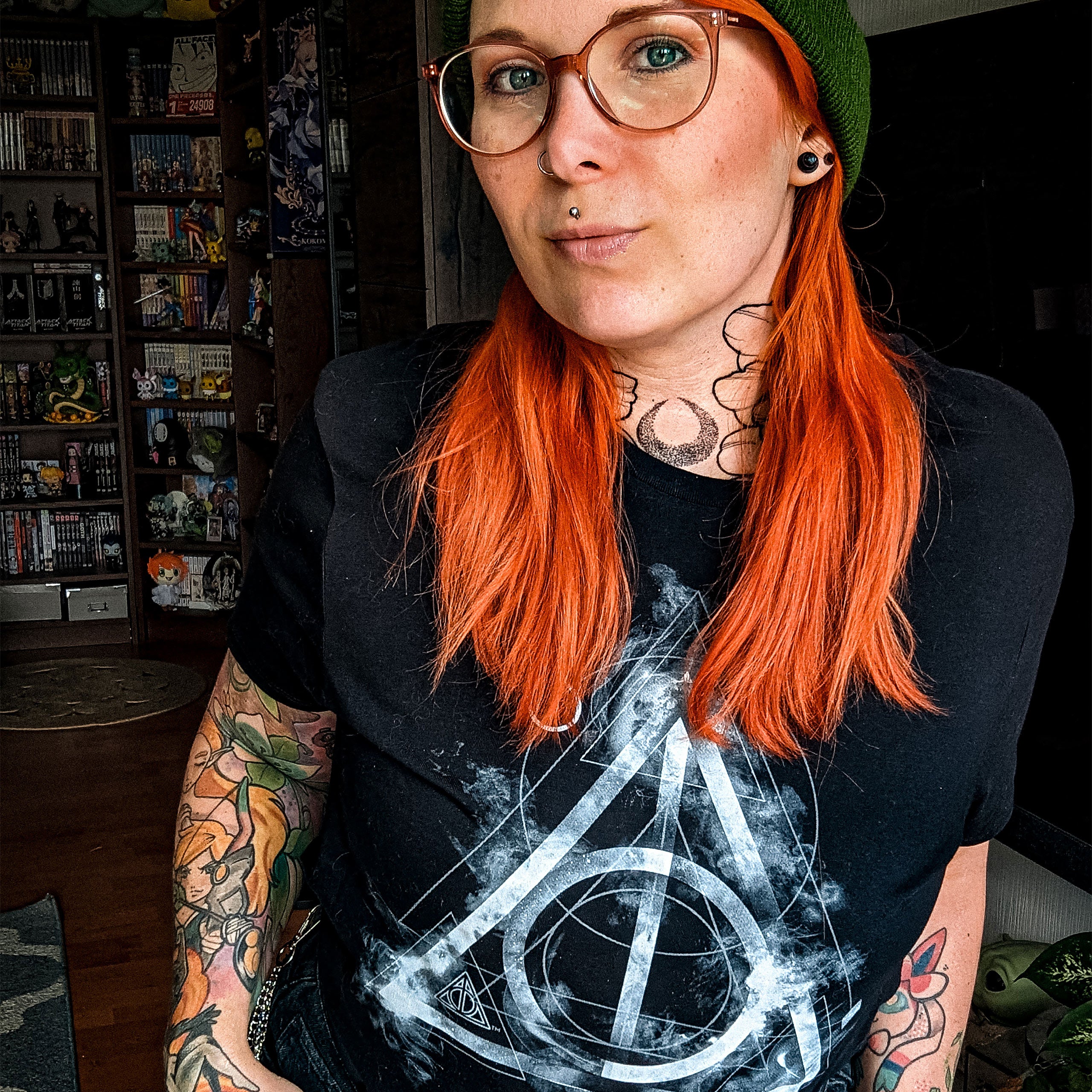 Immagine del prodotto Harry Potter - T-shirt Smoky Hallows nera