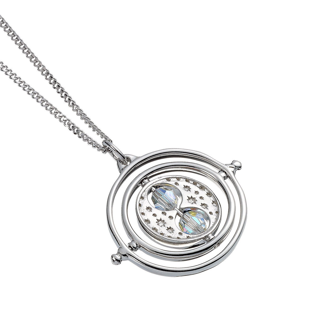 Immagine del prodotto Harry Potter - Collana Giratempo con cristalli argento
