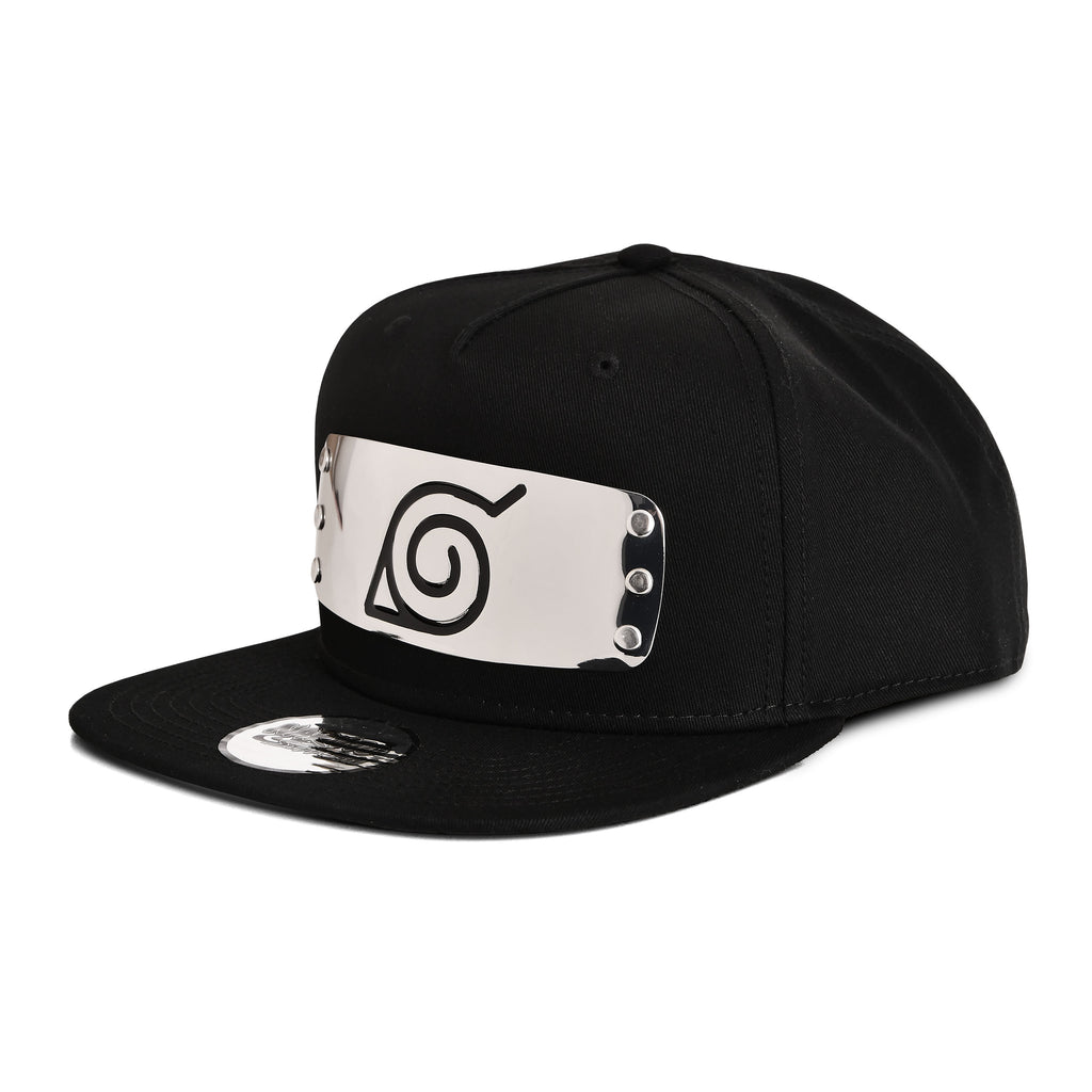 Immagine del prodotto Naruto - Cappello Snapback in Metallo con Simbolo di Konoha
