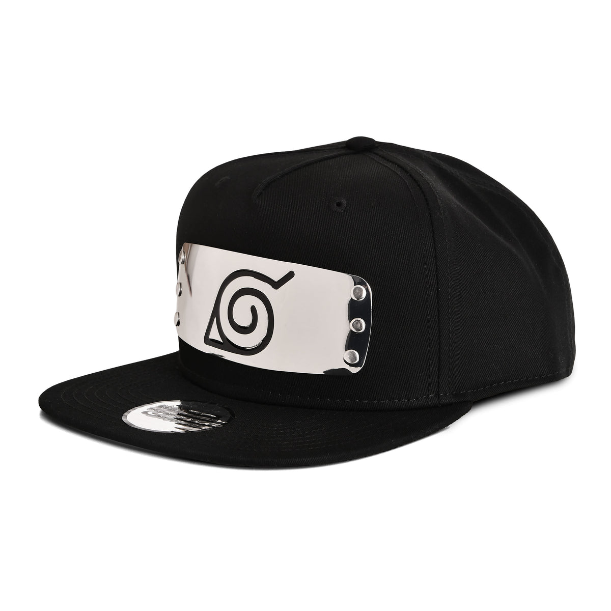 Immagine del prodotto Naruto - Cappello Snapback in Metallo con Simbolo di Konoha